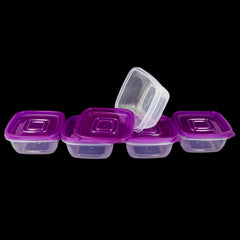 Multipurpose Storage Box 5 Pcs - Purple, Home & Lifestyle, Storage Boxes, Chase Value, Chase Value