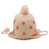 Kids Woolen Cap - Peach, Girls Caps & Gloves, Chase Value, Chase Value