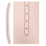 Men's Mashriq Embroidered Un-Stitched Suit - Peach, Men, Unstitched Fabric, Chase Value, Chase Value