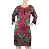 Women's Digital Printed Kurti - Pink, Women, Ready Kurtis, Chase Value, Chase Value