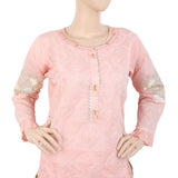 Women's Embroidered Fancy 3Pcs Suit - Pink, Women, Shalwar Suits, Chase Value, Chase Value