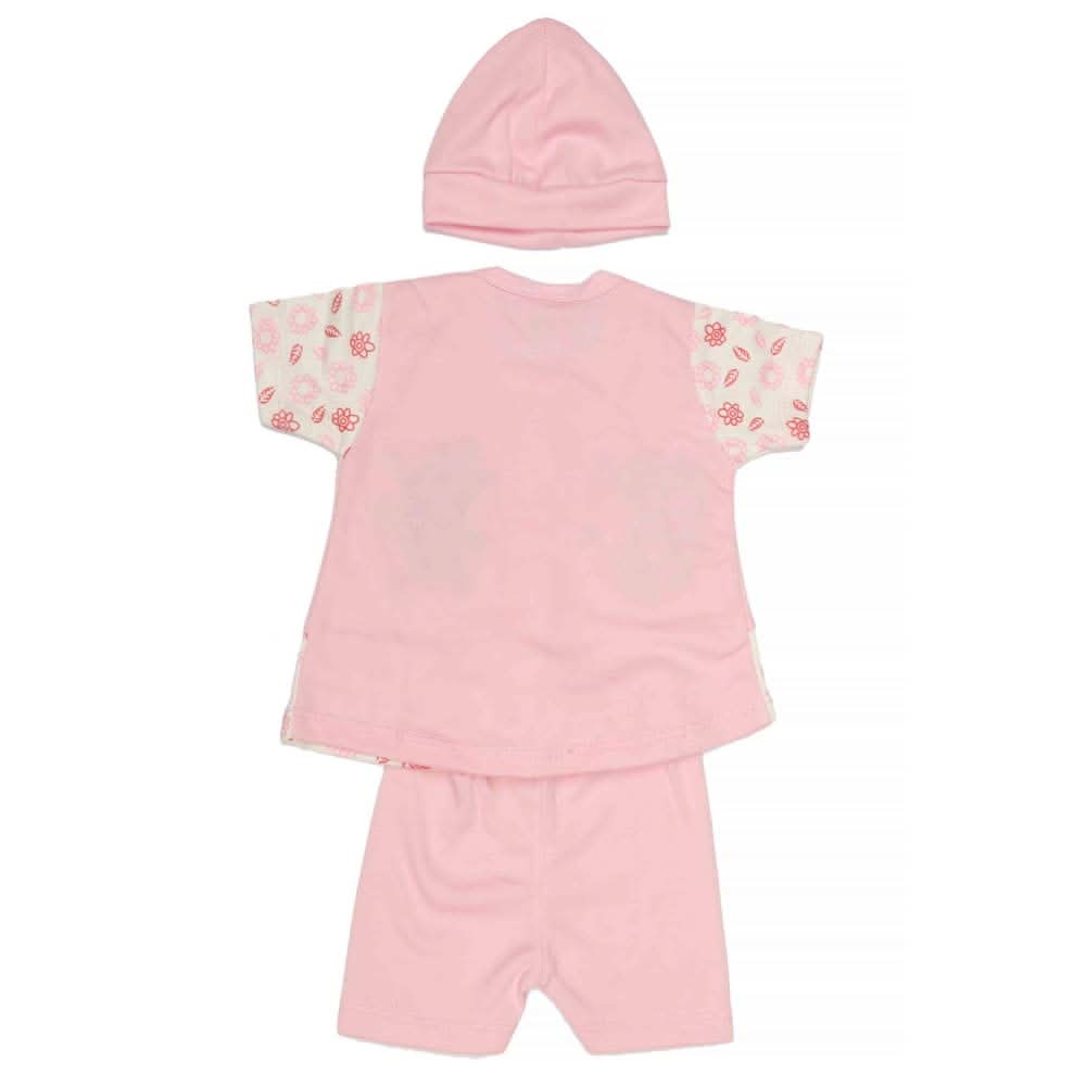 Newborn Girls Suits 3Pcs -Pink, Kids, Other Accessories, Chase Value, Chase Value