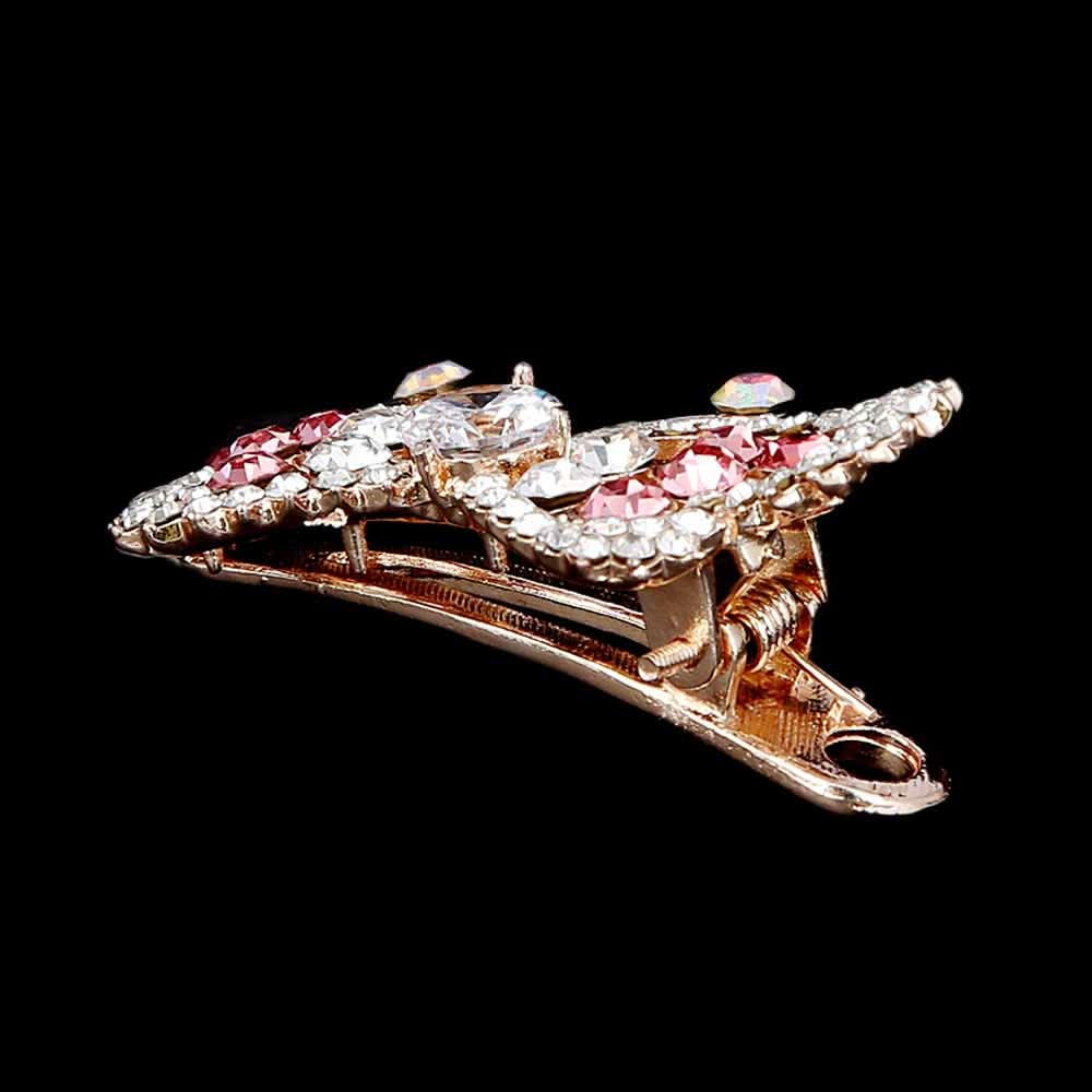 Women's Metal Clip - Pink, Women, Hair And Head Jewellery, Chase Value, Chase Value