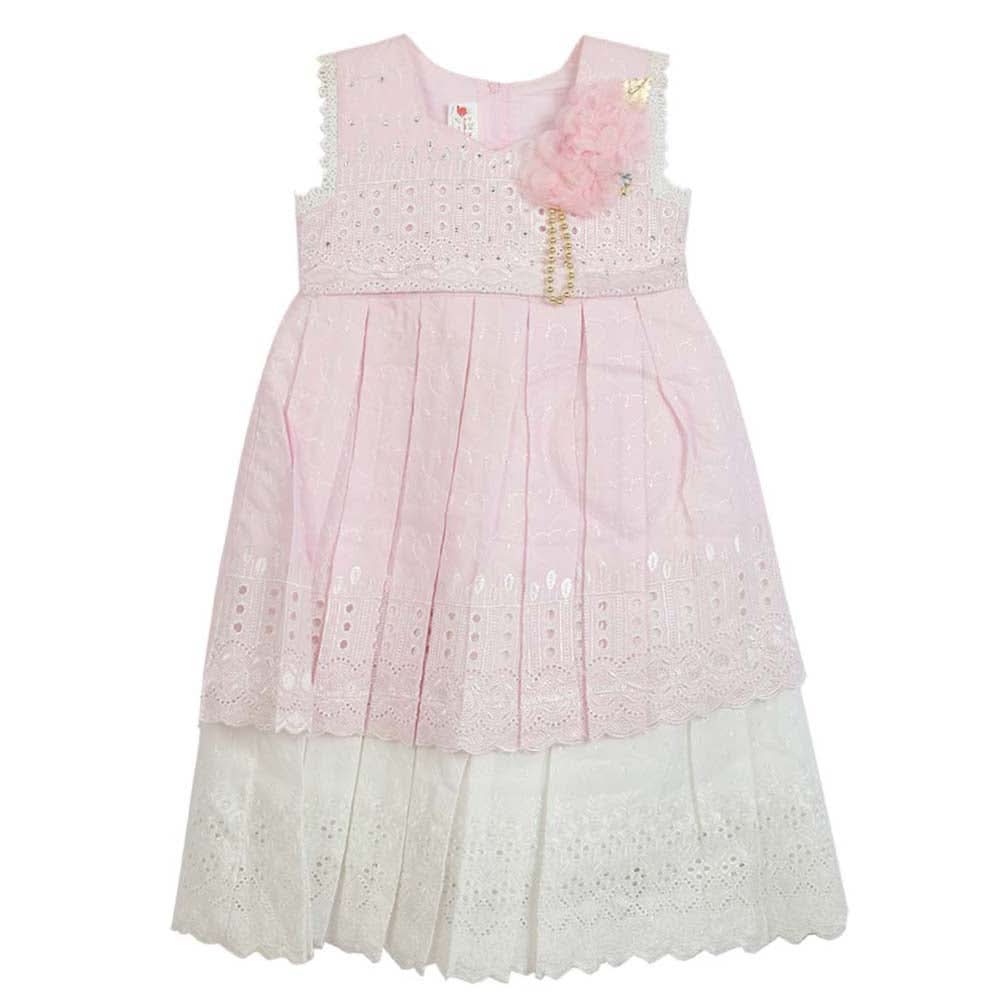 Girls Frock Suit - Light Pink, Girls Frocks, Chase Value, Chase Value