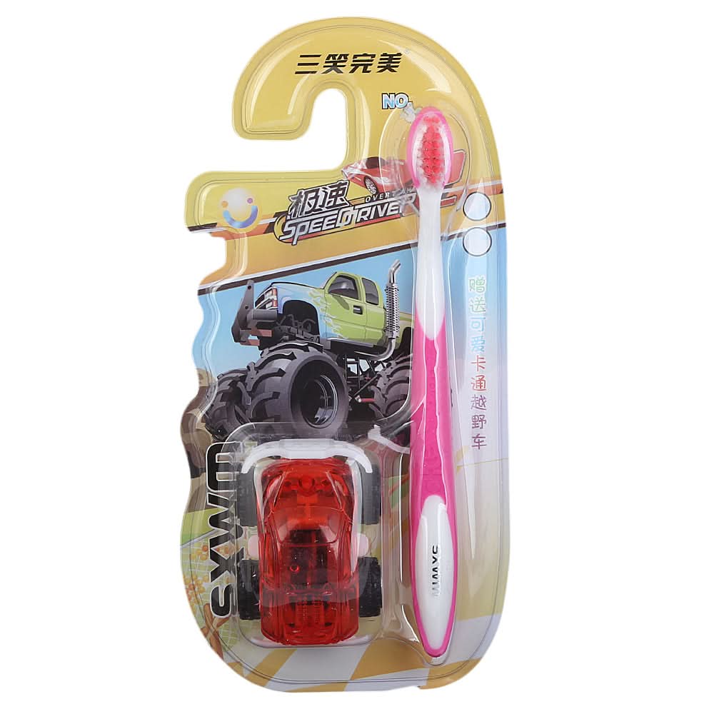 Toothbrush for Kids - Pink, Beauty & Personal Care, Oral Care, Chase Value, Chase Value