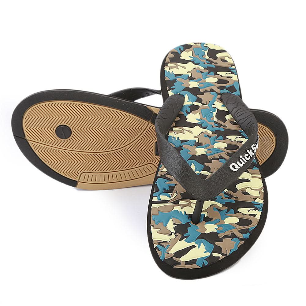 Quick Surf Men's Slippers QUI-2328 - Black, Men, Slippers, Chase Value, Chase Value