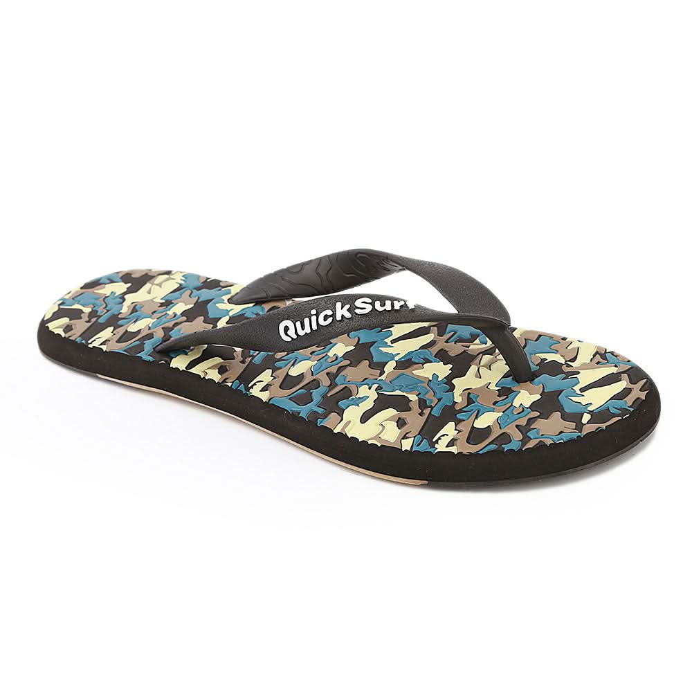 Quick Surf Men's Slippers QUI-2328 - Black, Men, Slippers, Chase Value, Chase Value