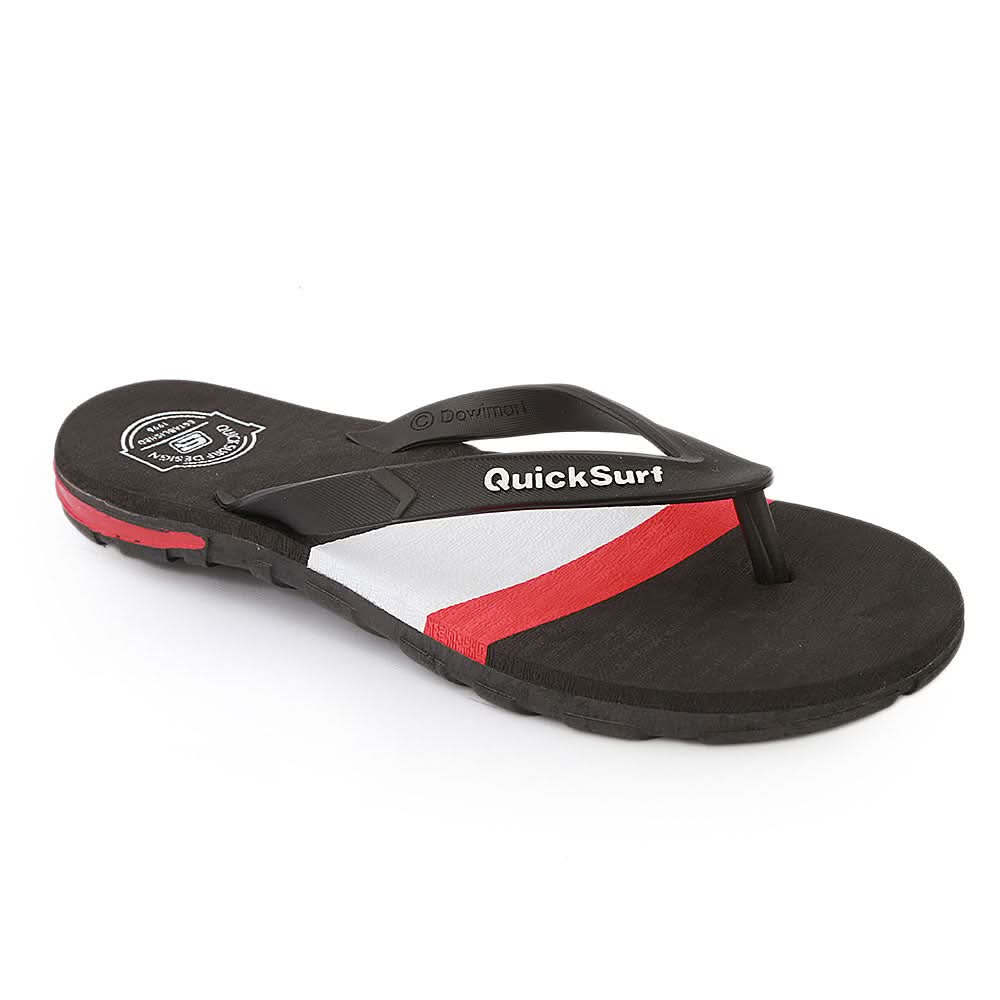 Quick Surf Men's Slippers QUI-2373 - Black, Men, Slippers, Chase Value, Chase Value