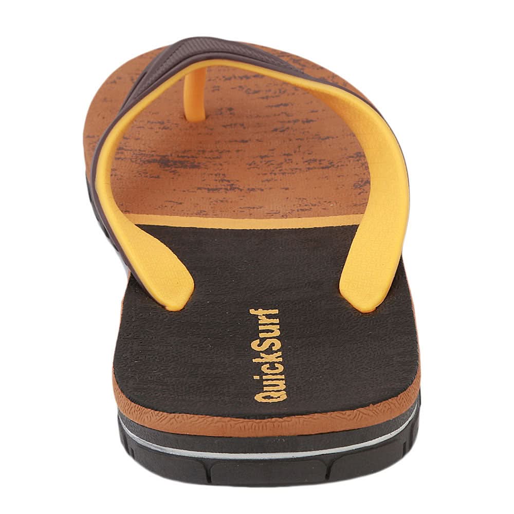 Quick Surf Men's Slippers QUI-2417 - Mustard, Men, Slippers, Chase Value, Chase Value