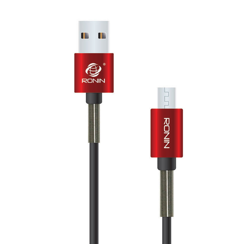 Ronin Android Cable 2.1A (R-700) - Red, Home & Lifestyle, Usb Cables, Chase Value, Chase Value