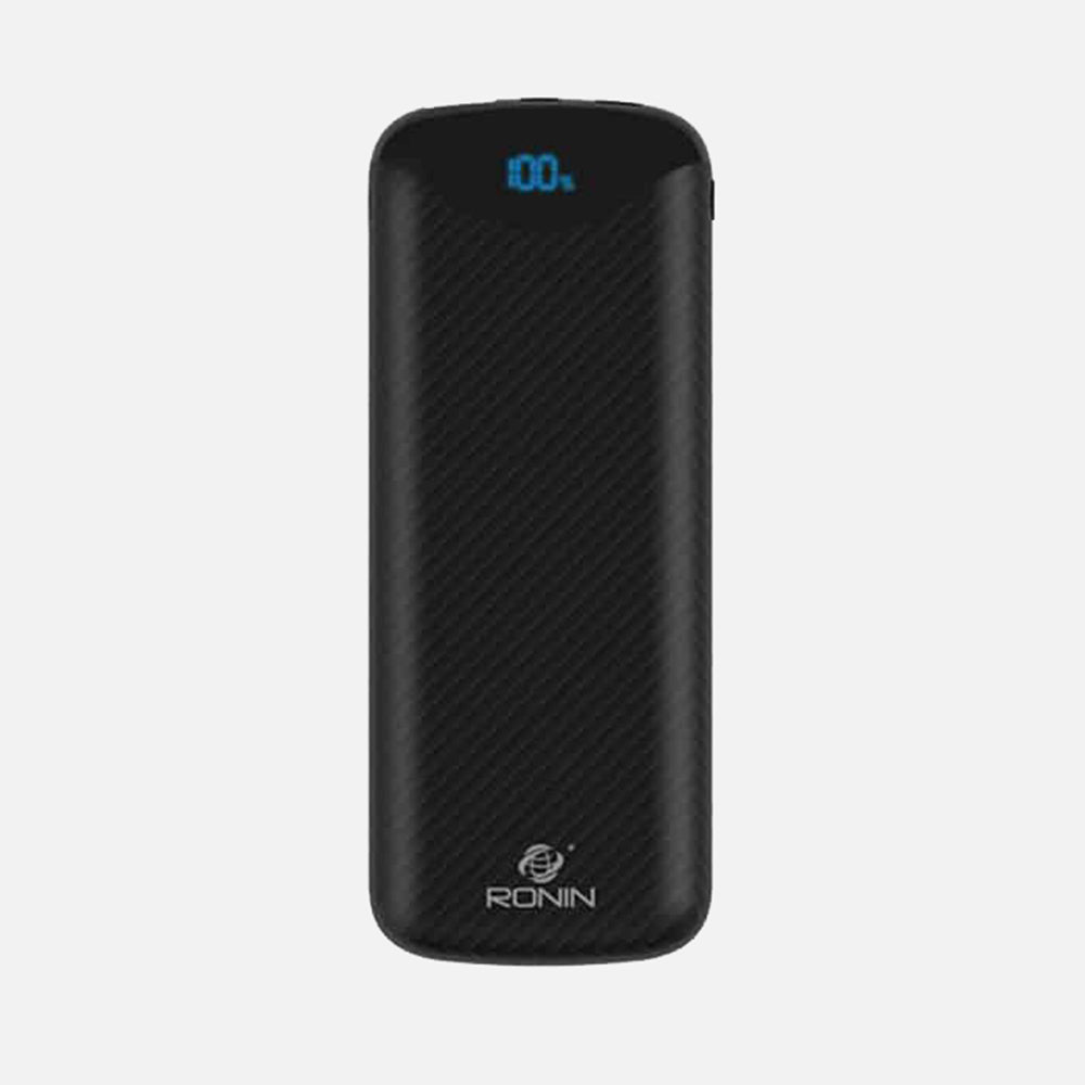 Ronin Carbon Fiber Texture Power Bank 20000mah (R-90) - test-store-for-chase-value