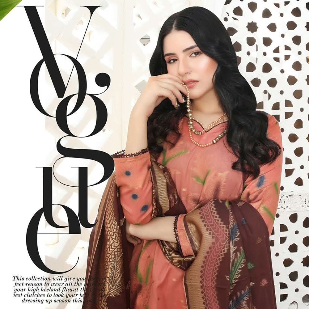 Rangrez Lawn Jacquard Embroidered Unstitched 3Pcs Suit - 3, Women, 3Pcs Shalwar Suit, Rana Arts, Chase Value