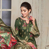 Rang Rasiya Jacquard Broshia Lawn 3 Pcs Un-Stitched Suit - 1, Women, 3Pcs Shalwar Suit, Rana Arts, Chase Value