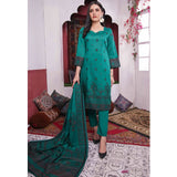Rivisihing Banarsi Embroidered 3 Pcs Un-Stitched Suit - 1, Women, 3Pcs Shalwar Suit, Rana Arts, Chase Value