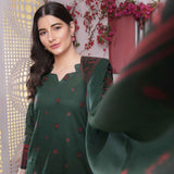 Rivisihing Banarsi Embroidered 3 Pcs Un-Stitched Suit - 7, Women, 3Pcs Shalwar Suit, Rana Arts, Chase Value