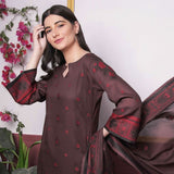 Rivisihing Banarsi Embroidered 3 Pcs Un-Stitched Suit - 9, Women, 3Pcs Shalwar Suit, Rana Arts, Chase Value