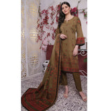 Rivisihing Banarsi Embroidered 3 Pcs Un-Stitched Suit - 11, Women, 3Pcs Shalwar Suit, Rana Arts, Chase Value