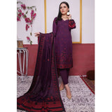 Rivisihing Banarsi Embroidered 3 Pcs Un-Stitched Suit - 12, Women, 3Pcs Shalwar Suit, Rana Arts, Chase Value