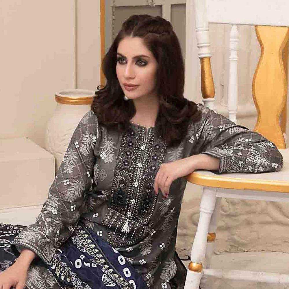 Tawakkal RANGOU ME KHOYA Broshia With Chundri Silk Duppata 3 Pcs Un-Stitched Suit - 1716, Women, 3Pcs Shalwar Suit, Tawakkal Fabrics, Chase Value