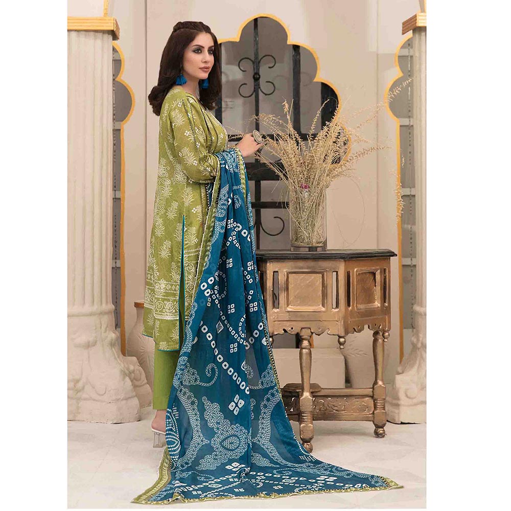 Tawakkal RANGOU ME KHOYA Broshia With Chundri Silk Duppata 3 Pcs Un-Stitched Suit - 1711, Women, 3Pcs Shalwar Suit, Tawakkal Fabrics, Chase Value