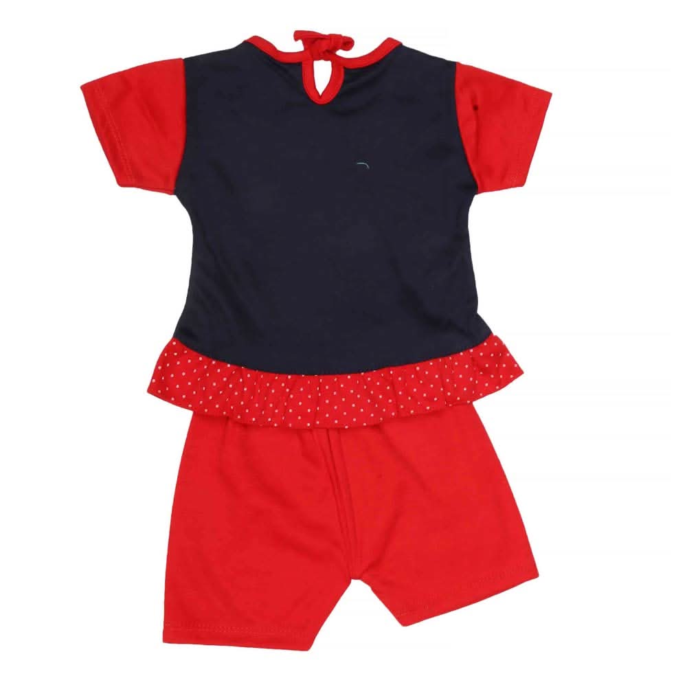 Newborn Girls Suit 2Pcs - Red, Kids, NB Girls Sets And Suits, Chase Value, Chase Value