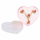 Girls Locket Set - Red, Kids, Jewellery Sets, Chase Value, Chase Value