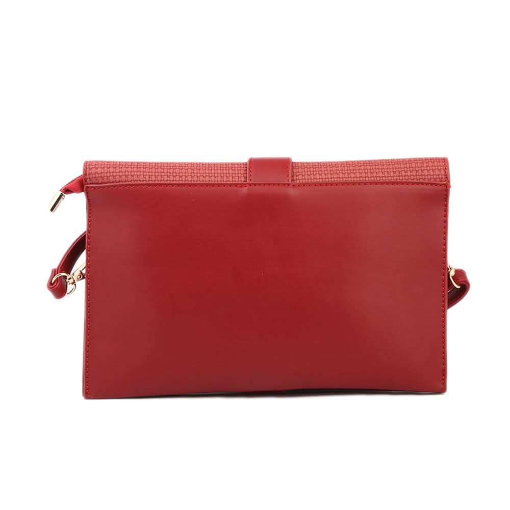 Women's Clutch H076 - Red, Women, Clutches, Chase Value, Chase Value