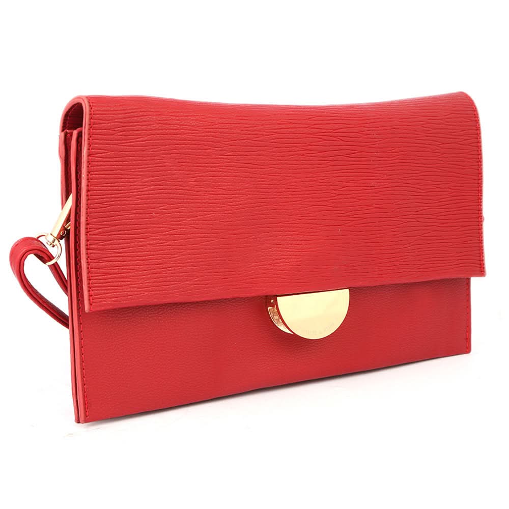 Women's Clutch A282 - Red, Women, Clutches, Chase Value, Chase Value