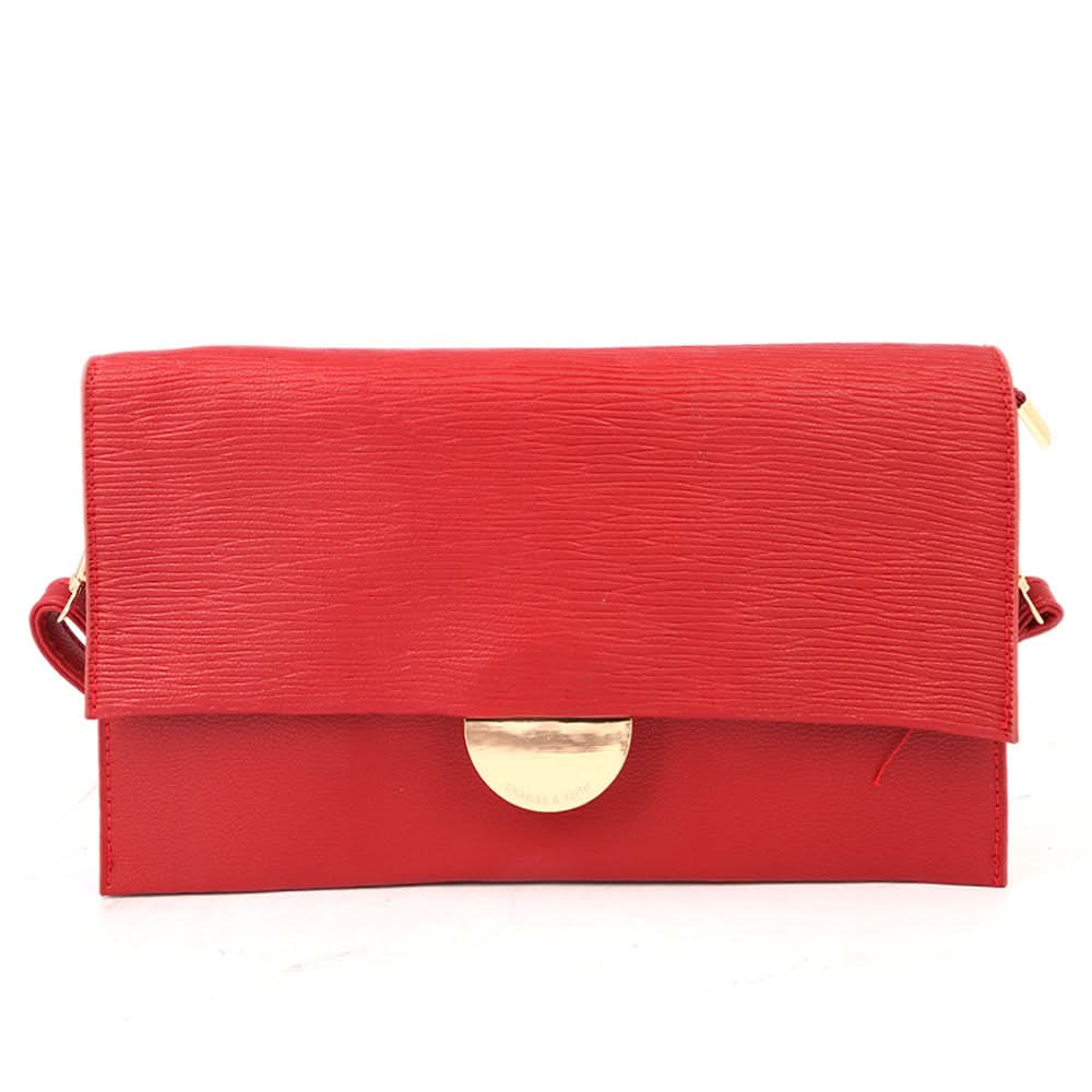Women's Clutch A282 - Red, Women, Clutches, Chase Value, Chase Value