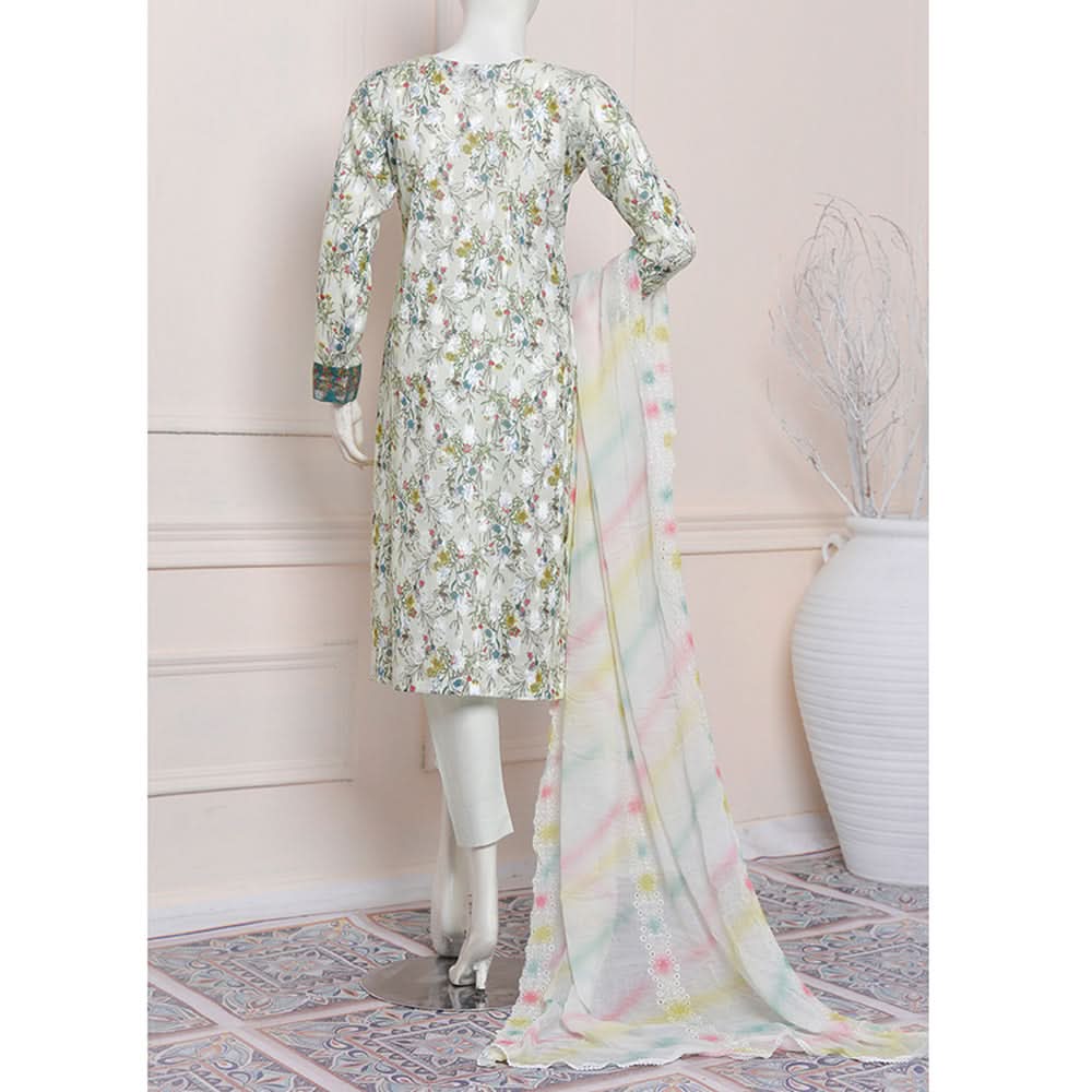 RA RIM JHIM Jacquard Broshia Lawn 3 Pcs Un-Stitched Suit - 5, Women, 3Pcs Shalwar Suit, Rana Arts, Chase Value