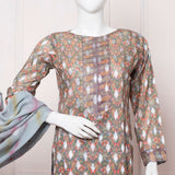RA RIM JHIM Jacquard Broshia Lawn 3 Pcs Un-Stitched Suit - 7, Women, 3Pcs Shalwar Suit, Rana Arts, Chase Value