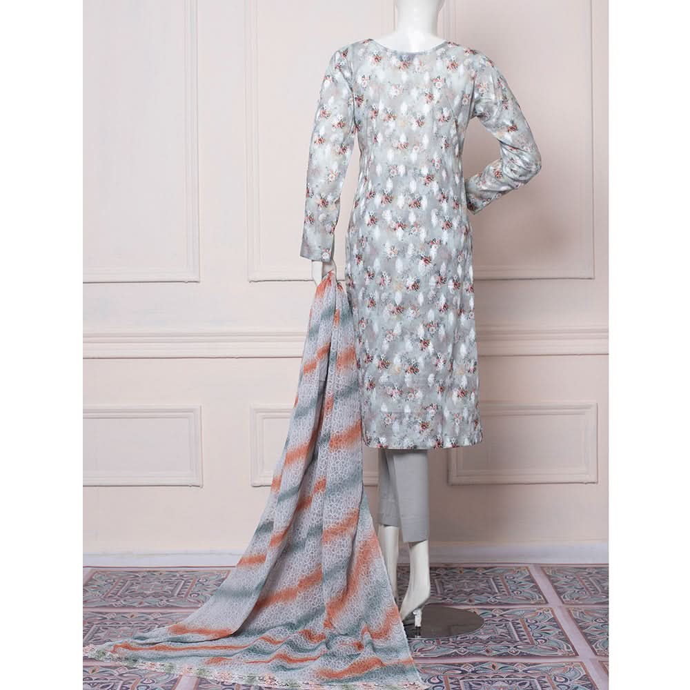 RA RIM JHIM Jacquard Broshia Lawn 3 Pcs Un-Stitched Suit - 8, Women, 3Pcs Shalwar Suit, Rana Arts, Chase Value