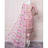 RA RIM JHIM Jacquard Broshia Lawn 3 Pcs Un-Stitched Suit - 10, Women, 3Pcs Shalwar Suit, Rana Arts, Chase Value