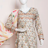 RA RIM JHIM Jacquard Broshia Lawn 3 Pcs Un-Stitched Suit - 3, Women, 3Pcs Shalwar Suit, Rana Arts, Chase Value