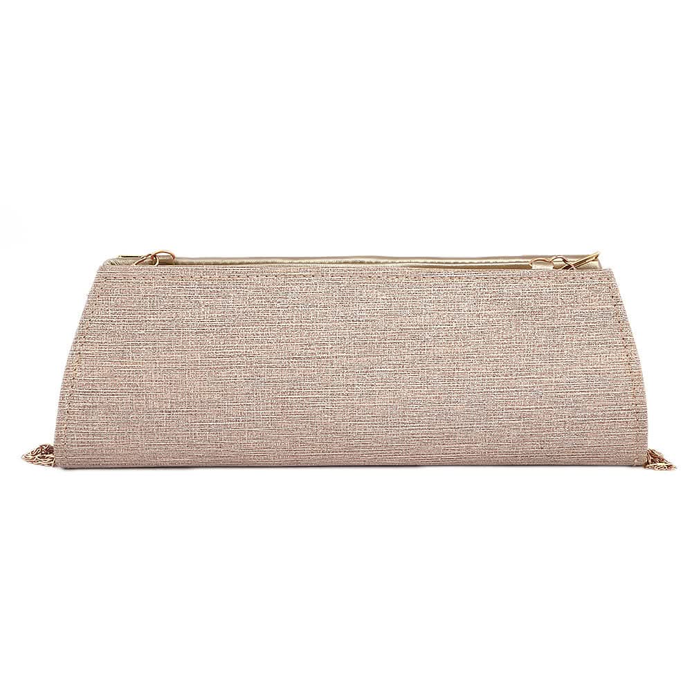 Women's Bridal Clutch (Rj-2) - Beige, Women, Clutches, Chase Value, Chase Value
