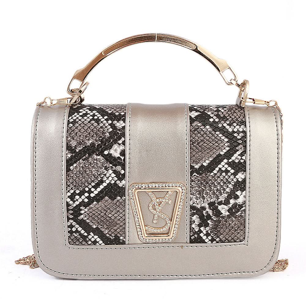 Women's Shoulder Bag (RJ-5) - Silver, Women, Bags, Chase Value, Chase Value