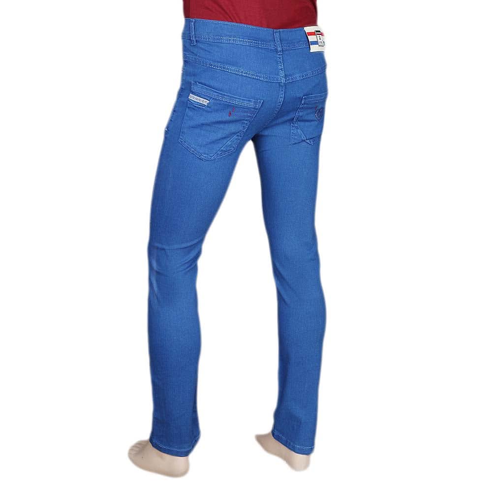 Men's Slim Fit Jeans Pant - Royal Blue, Men, Casual Pants And Jeans, Chase Value, Chase Value