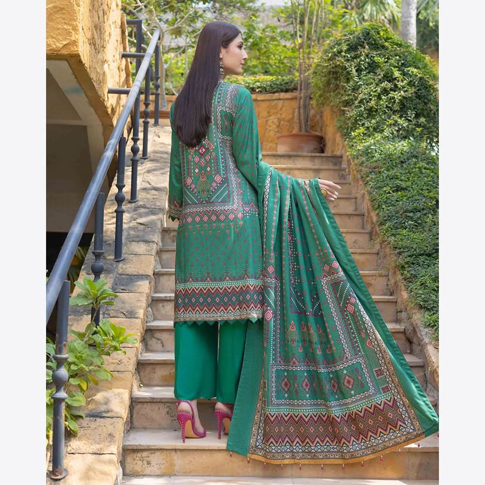 Schick Rung Embroidered Unstitched 3Pcs Suit - 03, Women, 3Pcs Shalwar Suit, Schick Creation, Chase Value