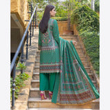 Schick Rung Embroidered Unstitched 3Pcs Suit - 03, Women, 3Pcs Shalwar Suit, Schick Creation, Chase Value