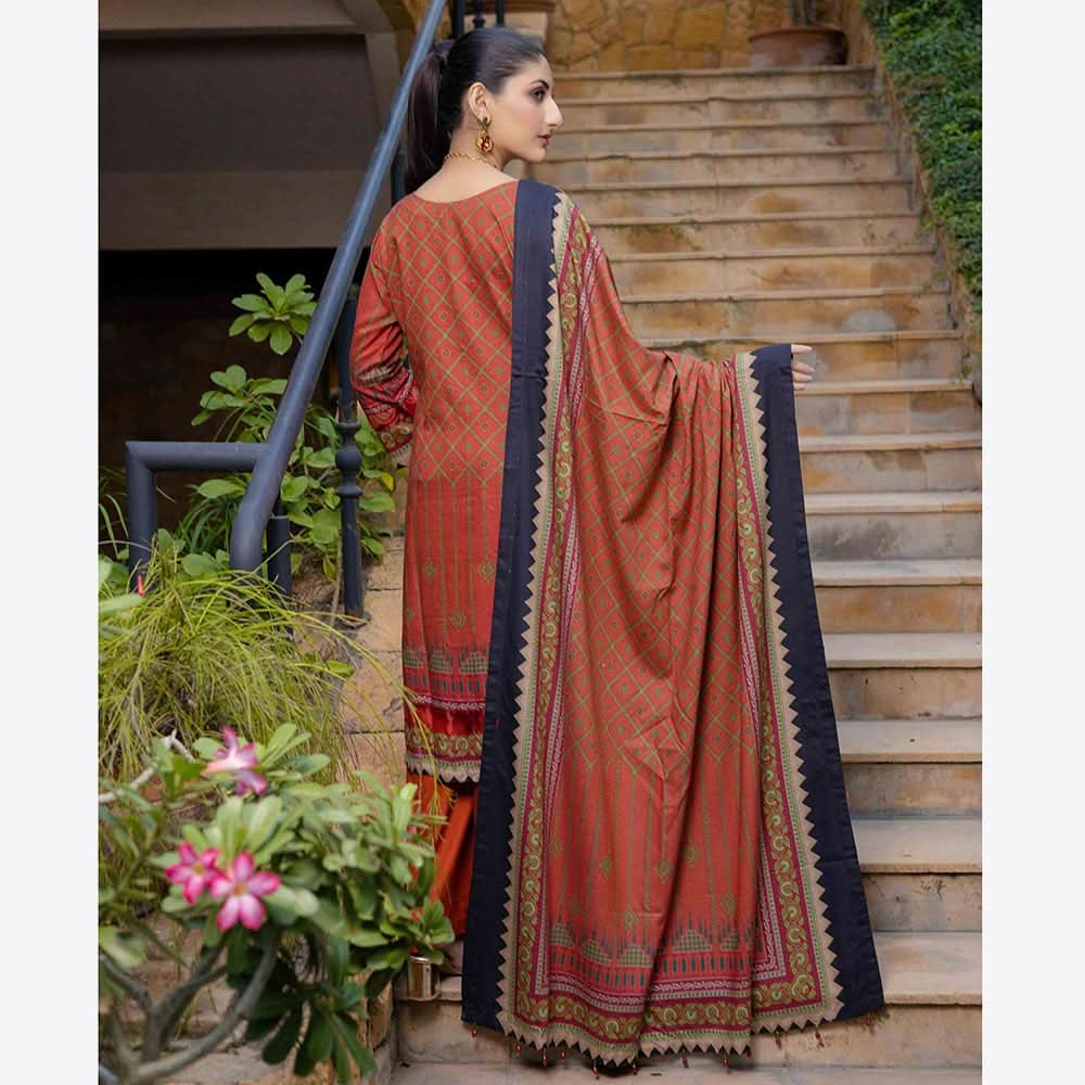 Schick Rung Embroidered Unstitched 3Pcs Suit - 09, Women, 3Pcs Shalwar Suit, Schick Creation, Chase Value