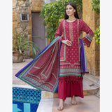 Schick Rung Embroidered Unstitched 3Pcs Suit - 01, Women, 3Pcs Shalwar Suit, Schick Creation, Chase Value