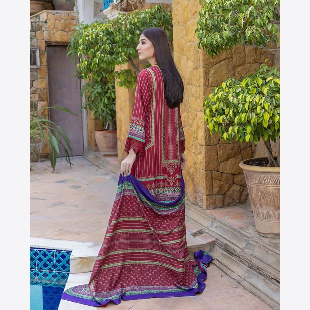 Schick Rung Embroidered Unstitched 3Pcs Suit - 01, Women, 3Pcs Shalwar Suit, Schick Creation, Chase Value