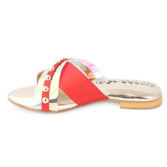 Girls Slipper (S251) - Red, Kids, Girls Slippers, Chase Value, Chase Value