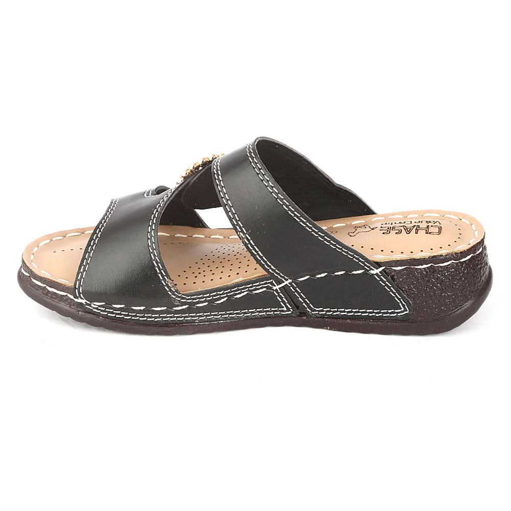Women's Softy Slipper (S-31) - Black - test-store-for-chase-value