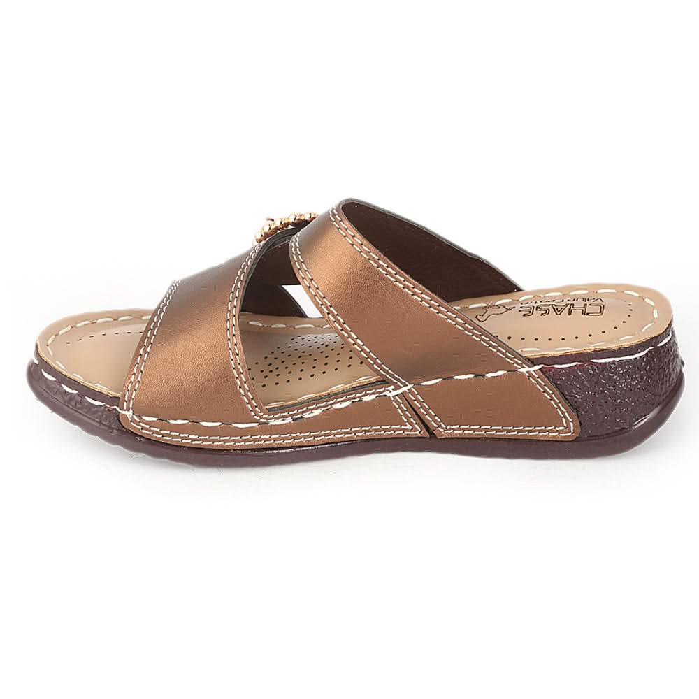 Women's Softy Slipper (S-31) - Brown - test-store-for-chase-value