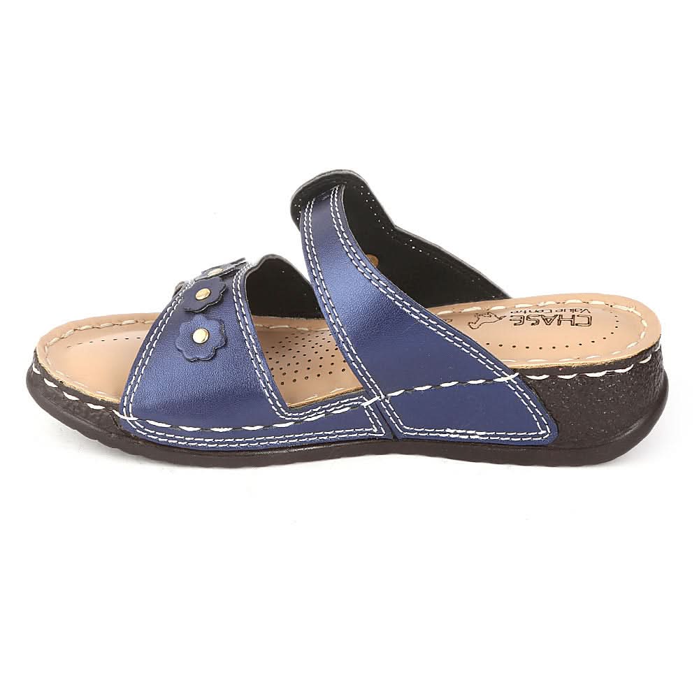 Women's Softy Slipper (S-32) - Blue - test-store-for-chase-value