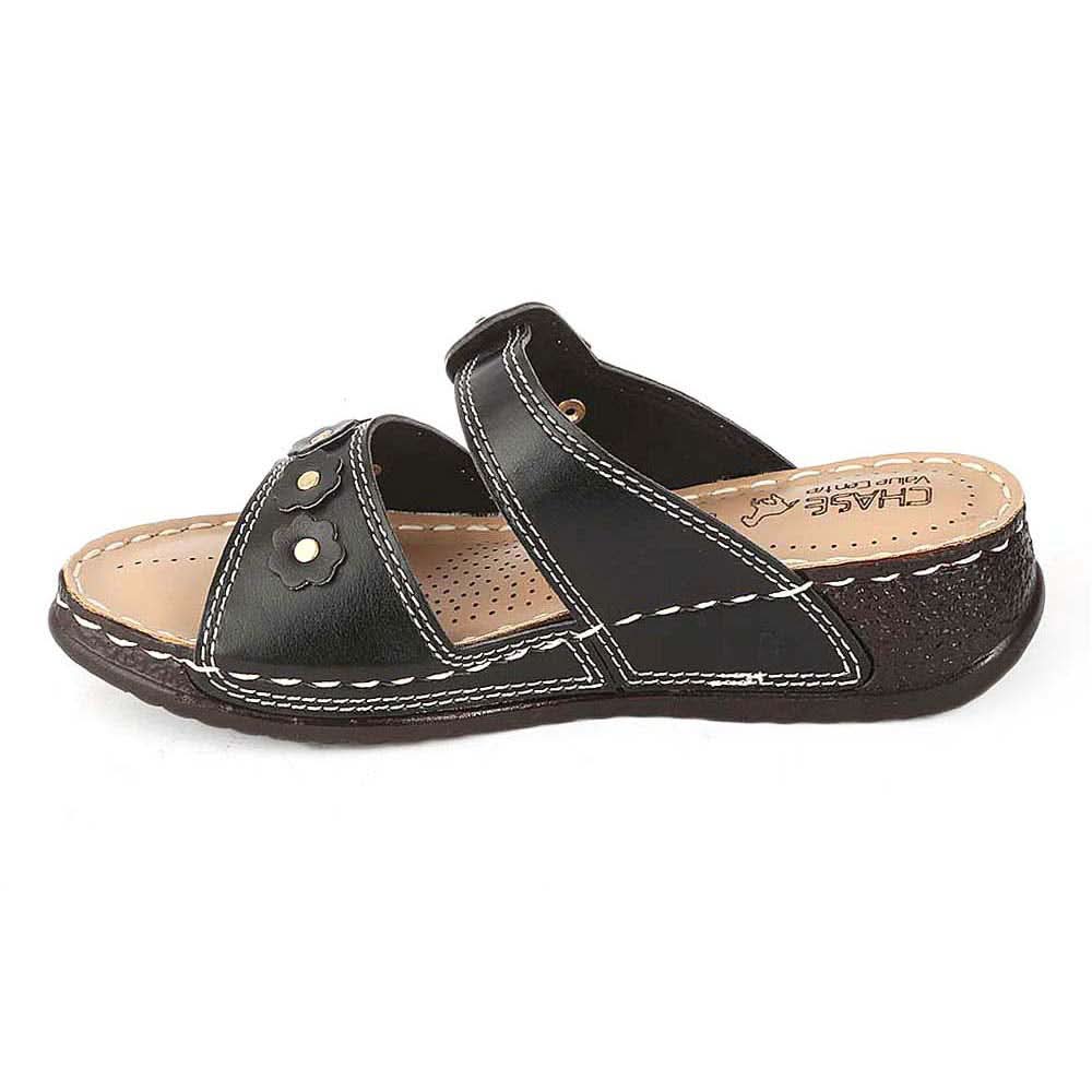 Women's Softy Slipper (S-32) - Black - test-store-for-chase-value