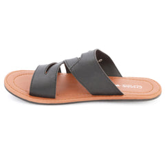 Men's Casual Slippers (S-7071) - Black, Men, Slippers, Chase Value, Chase Value