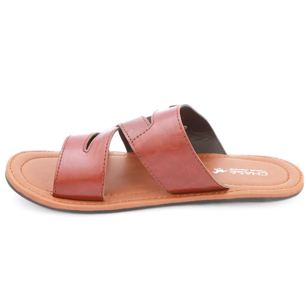 Men's Casual Slippers (S-7071) - Mustard, Men, Slippers, Chase Value, Chase Value