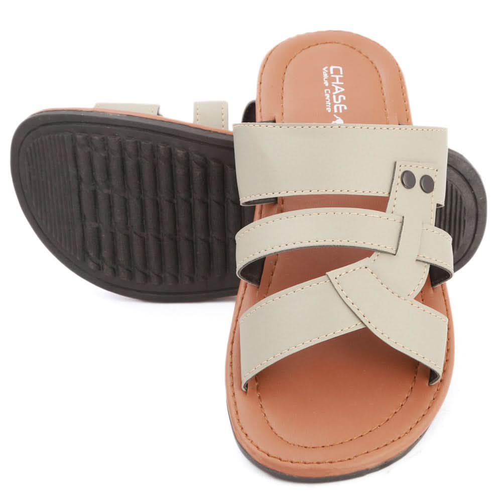 Men's Casual Slippers (S-7072) - Grey, Men, Slippers, Chase Value, Chase Value